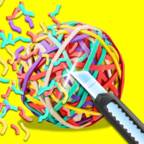 Rubberband Cutting(橡皮筋切割)
