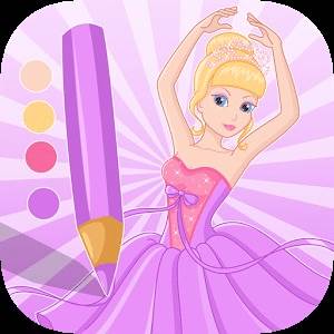 Coloring Princess(公主填色无限图片版)