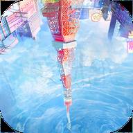 泡沫冬景