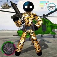 火柴人陆军英雄army stickman rope hero