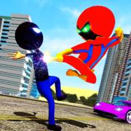 开放世界蜘蛛火柴人Spider Stickman city battle