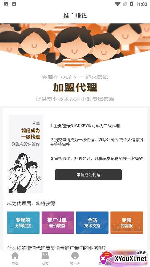 91CDKEY游戏加盟代理版