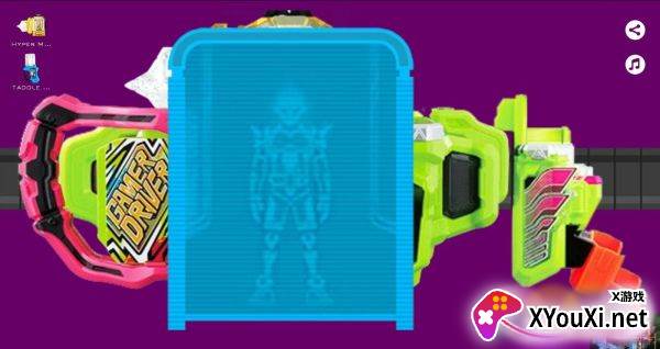 假面骑士艾克赛德腰带Ex-Aid Belt模拟器