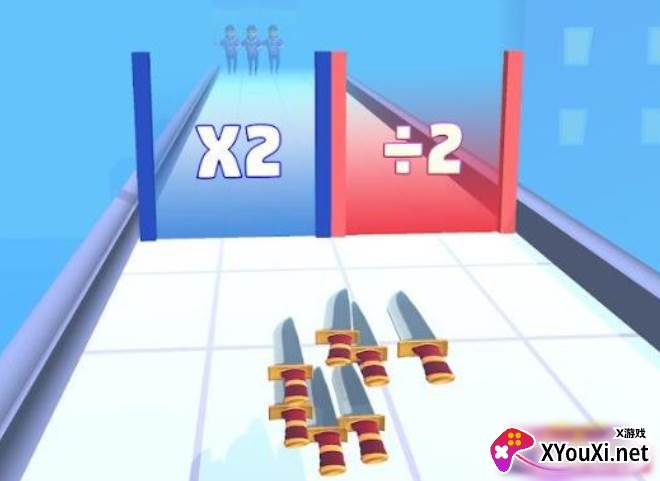 飞刀计数冲游戏(Hit n Slice)