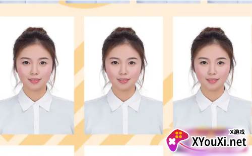 甜美证件照