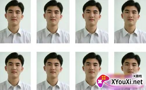 甜美证件照
