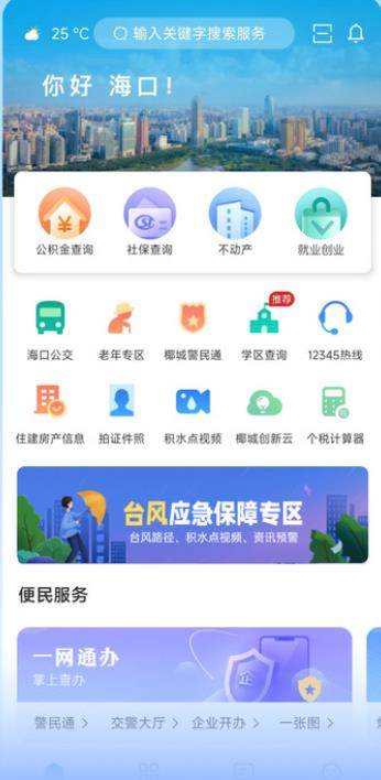 椰城市民云社保查询app