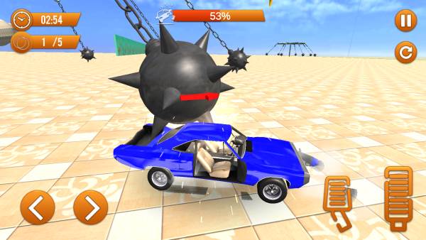 Realistic Car Crash Simulator: Beam Damage Engine(汽车碰撞模拟器)