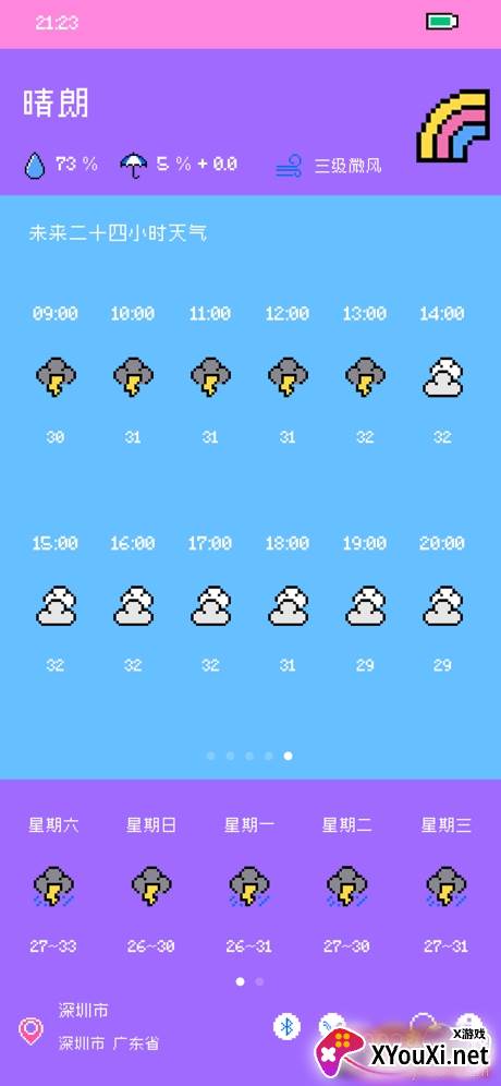 像素天气预报区广告最新版 像素天气预报区广告最新版