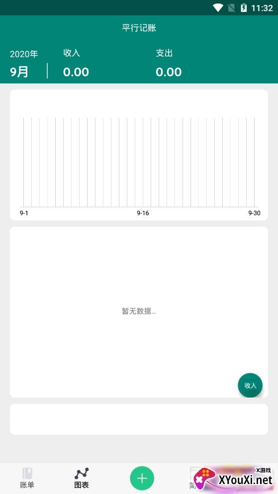 平行记账生活记账图表版
