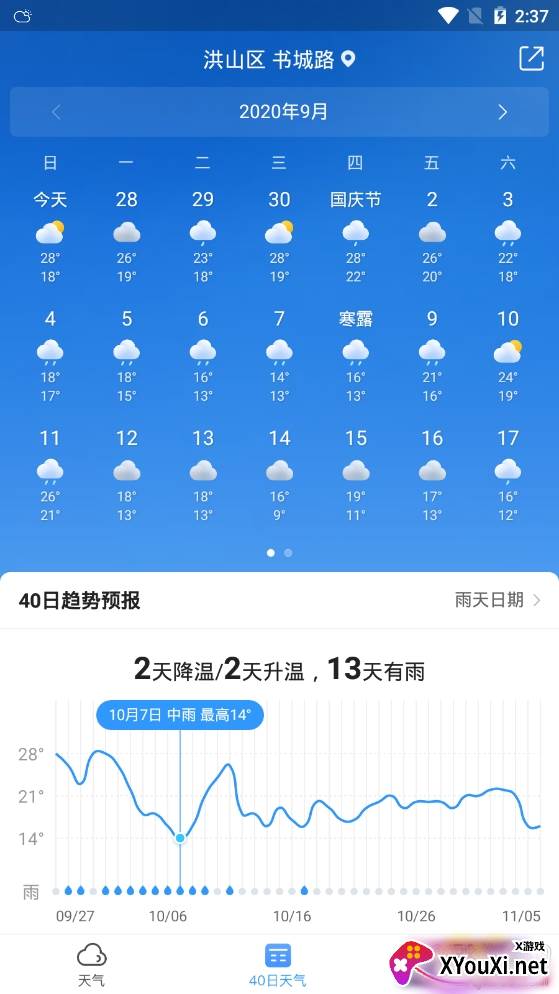 15日天气预报准确预报最新版