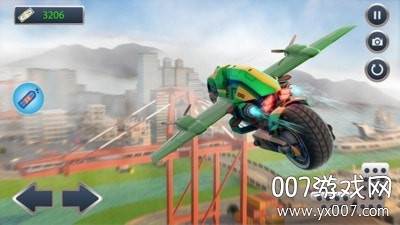 摩托车飞行模拟器完整版 摩托车飞行模拟器完整版