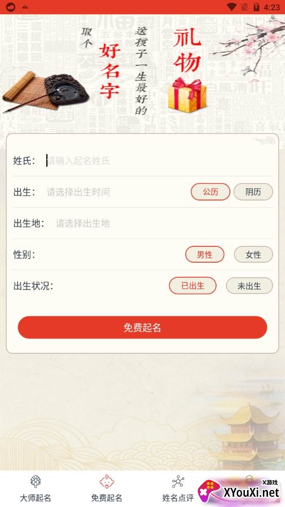 张大师起名专业版