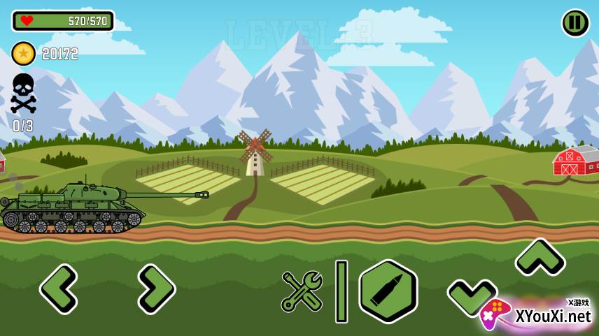 登山坦克3无限金币修改版游戏下载