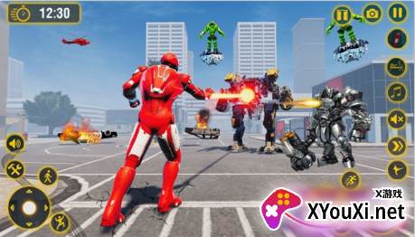 城市钢铁英雄战士游戏下载(iron hero superhero iron game)