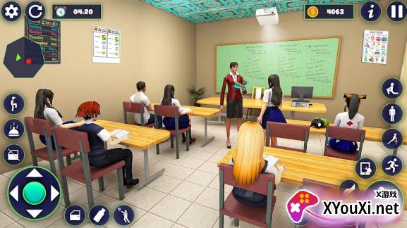 校园运动会游戏中文安卓版下载(School Girl Life Simulator)