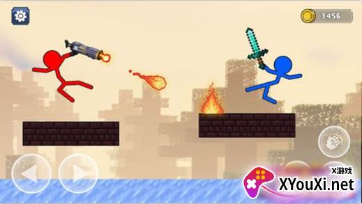 火柴人工艺格斗手游下载(Stickman Craft Fighting Game)