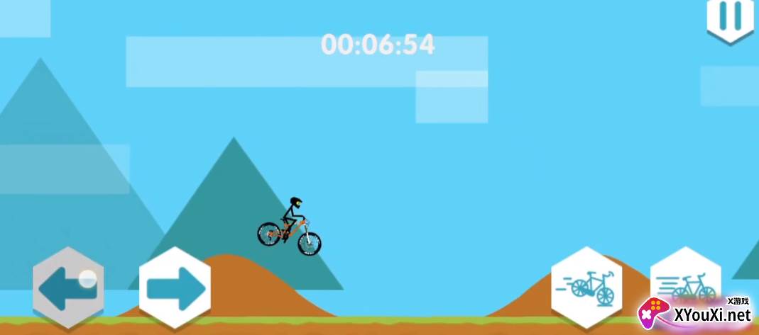 火柴人单车大冒险小游戏下载