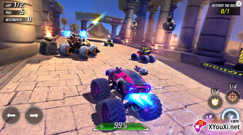 越野赛车极限运动(RACE: Rocket Arena Car Extreme)最新修改版下载