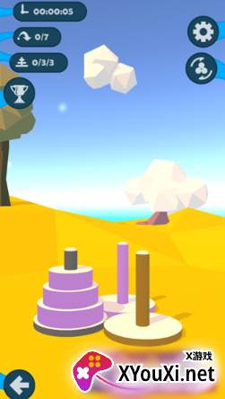 汉诺塔小游戏下载