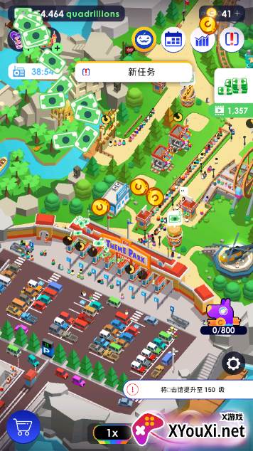 放置主题公园大亨最新免广告版本下载