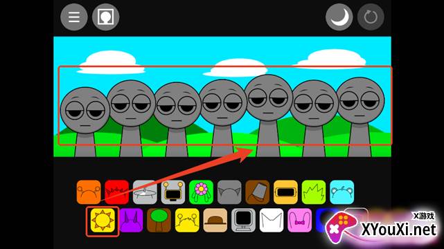 节奏盒子Sprunki黑夜模式手游下载