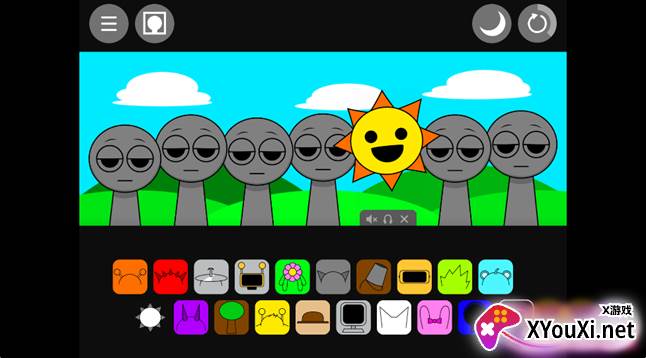 节奏盒子Sprunki黑夜模式手游下载