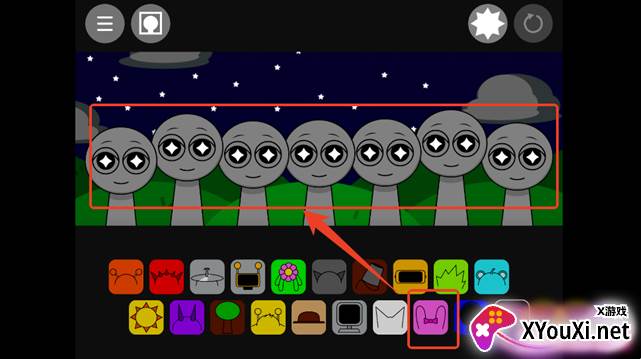 节奏盒子Sprunki黑夜模式手游下载