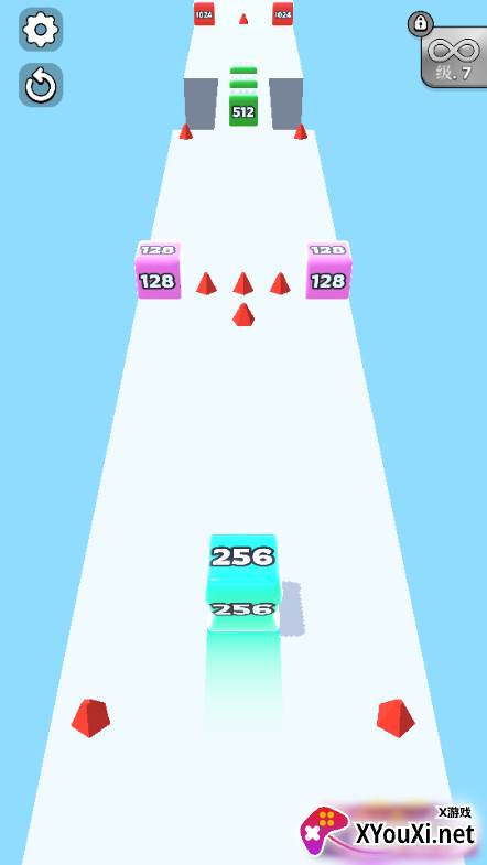 果冻运行2048免费版无广告下载