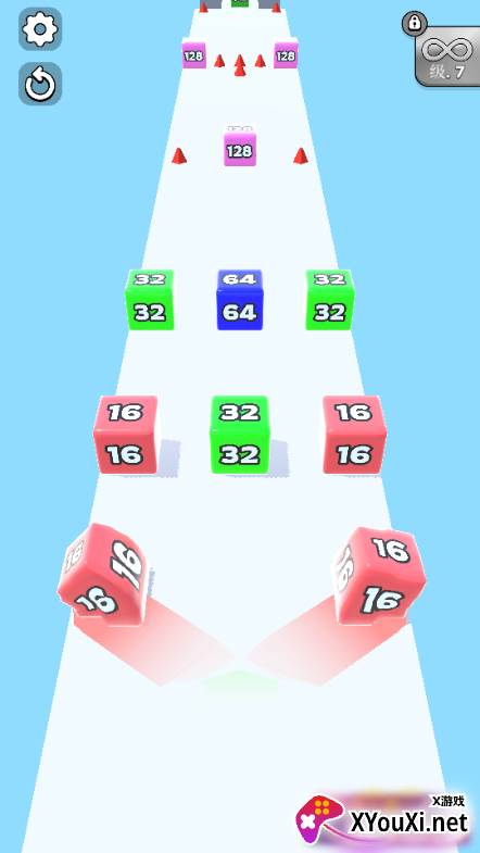 果冻运行2048免费版无广告下载