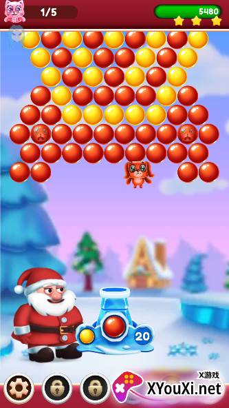 圣诞泡泡龙手游大量货币版下载