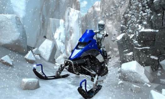 雪地车特技2019单机版截图