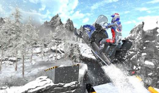 雪地车特技2019单机版截图