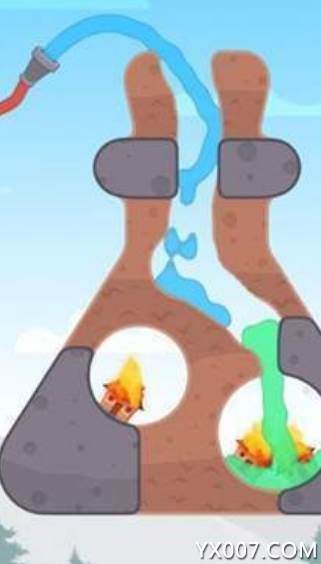 抖音WaterRush救房子游戏截图