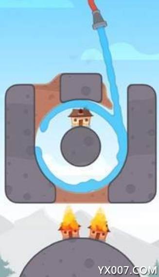 抖音WaterRush救房子游戏截图