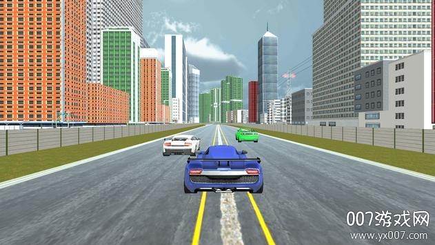 Curved Highway Car Racer Game 2020截图