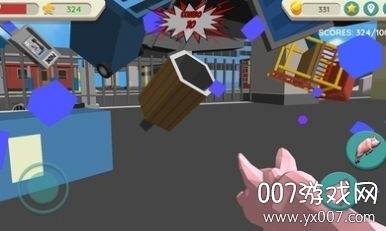 Crazy Pig Simulator(疯狂猪猪模拟器)截图