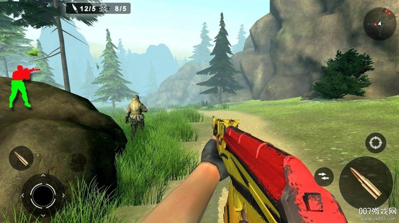 Jungle Counter Attack US Army Commando Strike FPS截图