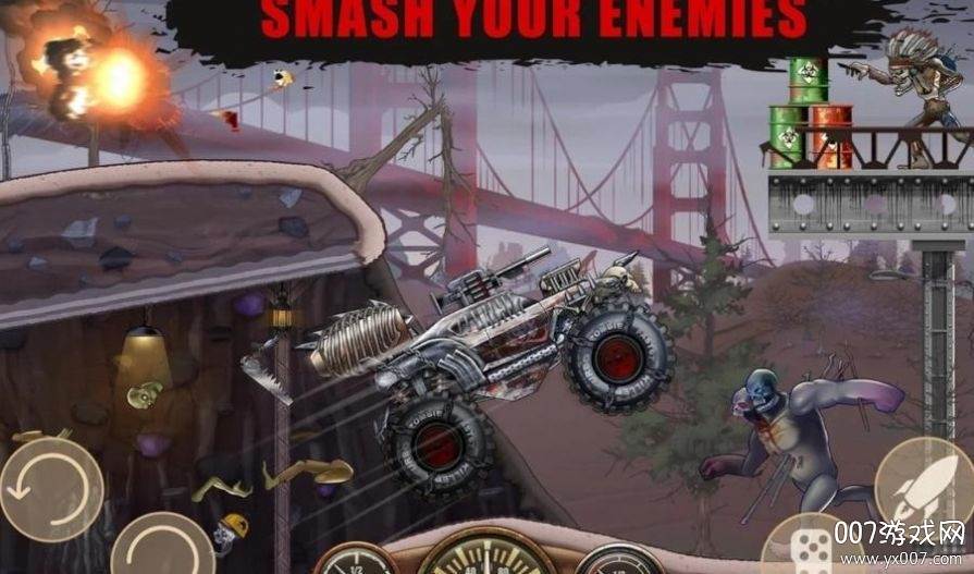 Zombie Hill Racing(僵尸山坡赛)截图