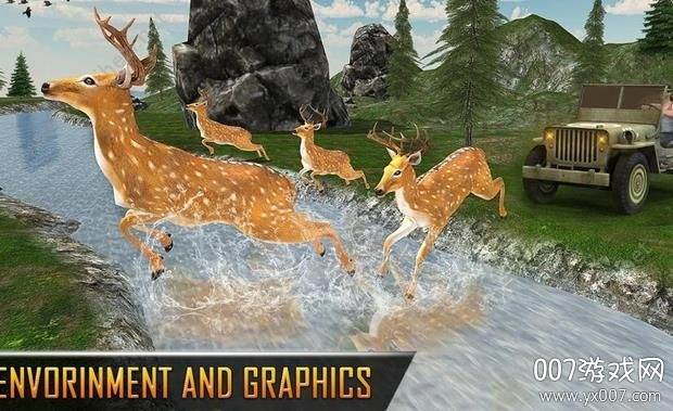 Wild Deer Hunting Animal Simulator Game截图