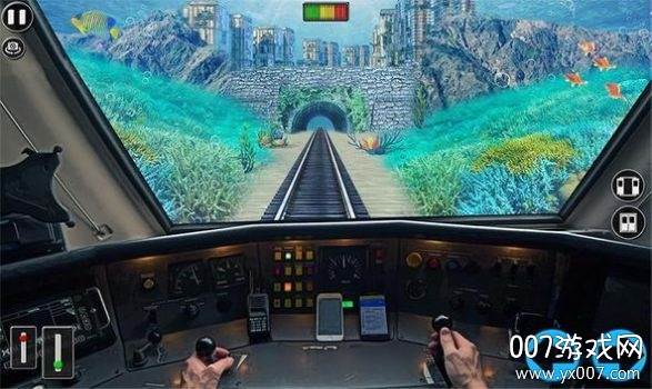 Under Water Train Driving(水下子弹头火车行驶)截图