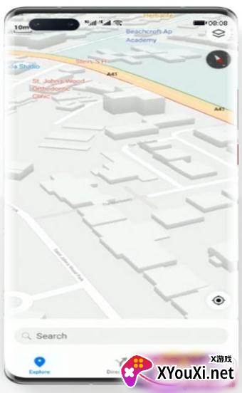 华为AR地图截图