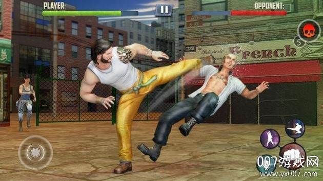 Karate Streat Fighter(空手道拳击手)截图