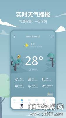 天气猫咪卡通版截图