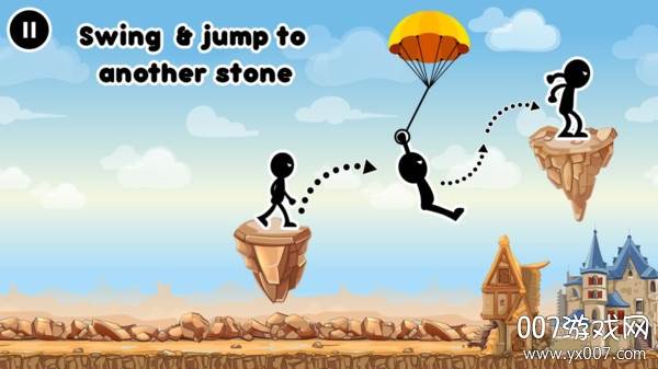 火柴人你飘了手游休闲版截图