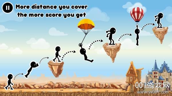 火柴人你飘了手游休闲版截图