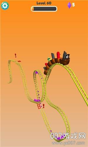过山车冲鸭3D版截图