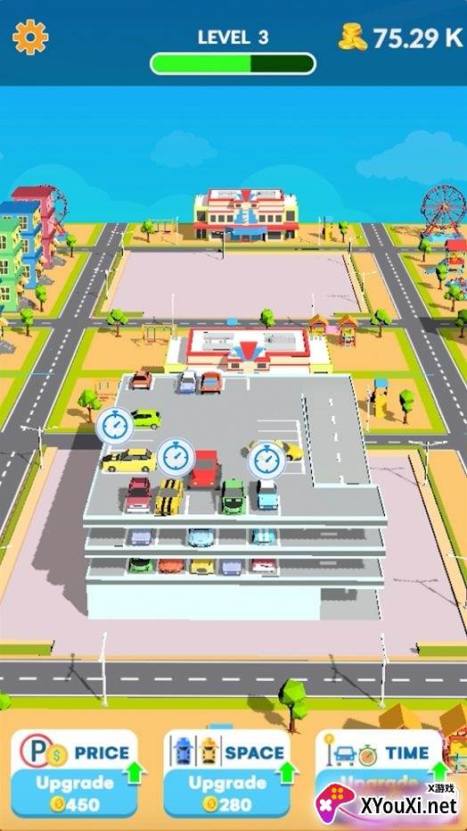 Idle Parking Tycoon(闲置停车场大亨汉化版)截图