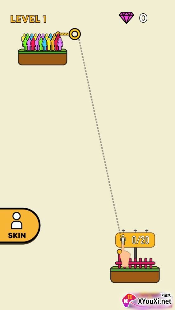 RopeRescue(小人冲冲冲趣味版)截图