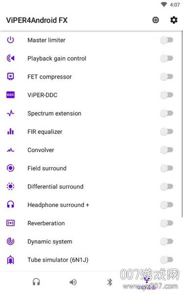 ViPER4Android FX(蝰蛇音效2021最佳调试版)截图